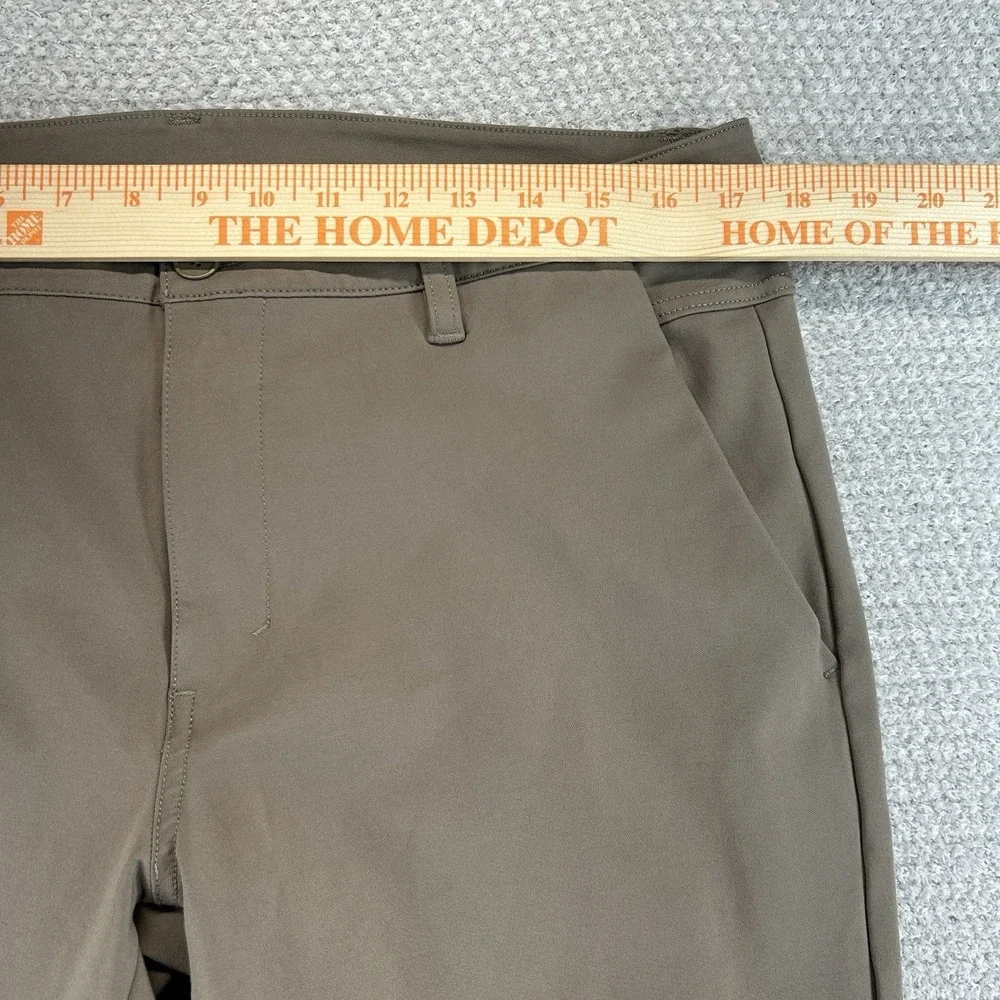 BYLT‎ Premium Basics Pants Mens Sz 38 35x27 Brown Everyday Jogger Slim Fit